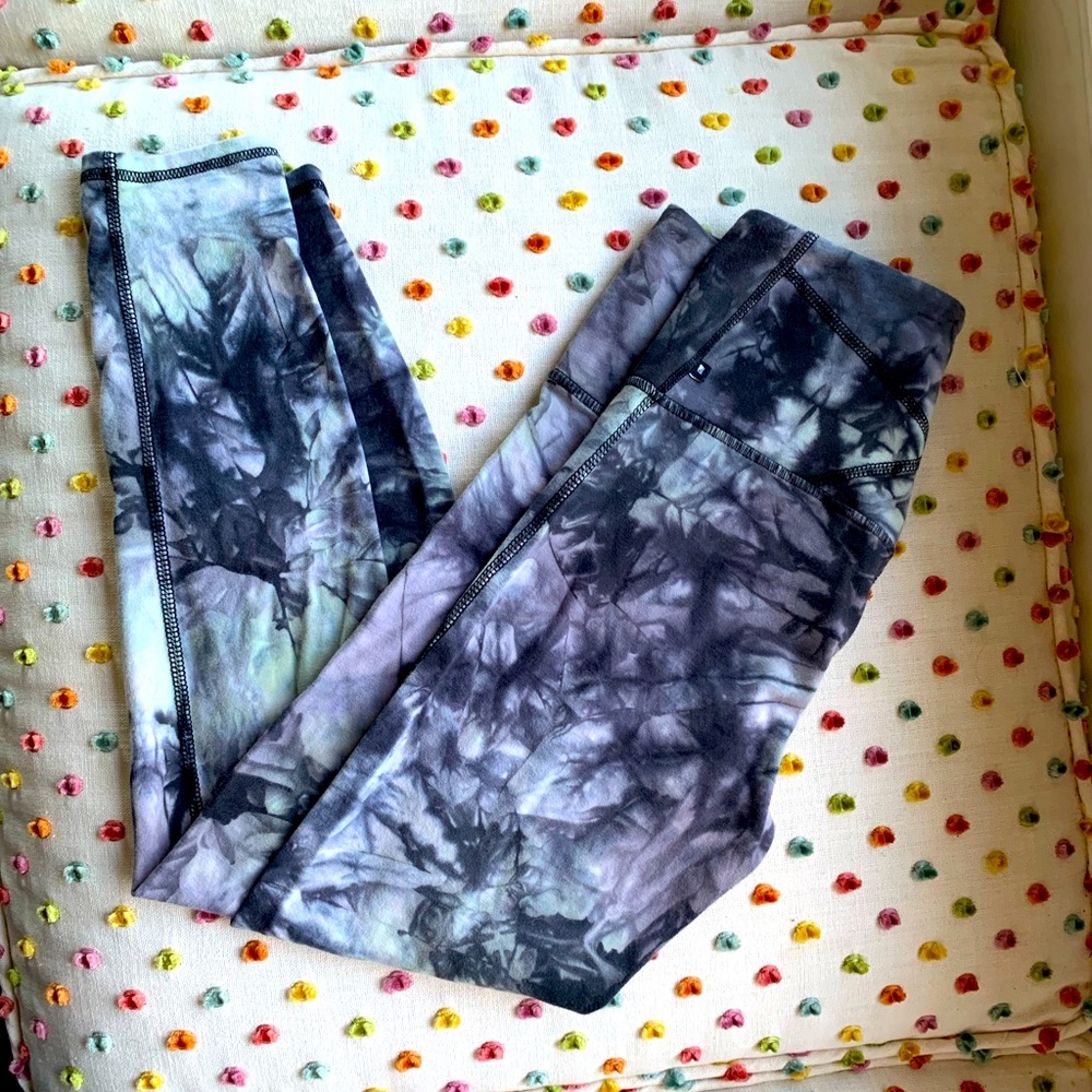 Nordstrom tie die leggings